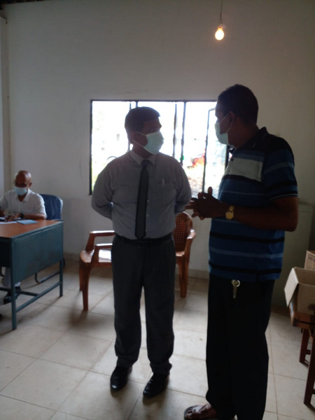 A health clinic at Homagama Rilawala Community Hall 3