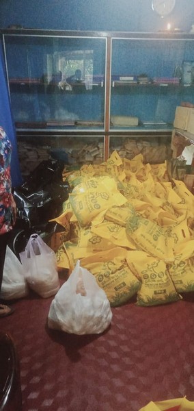 BagsofDryFoodswereGivenMullegamaSouth 2