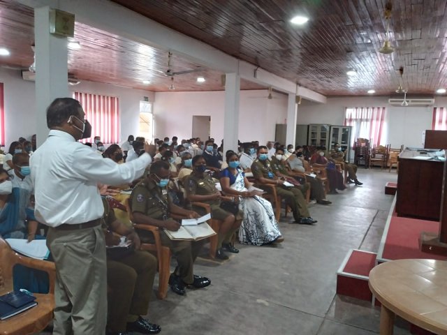  ග්‍රාම නිළධාරීන්ගේ කොට්ඨාශ රැස්වීම(2021-03-17)