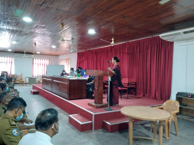 ග්‍රාම නිළධාරීන්ගේ කොට්ඨාශ රැස්වීම(2021-03-17)