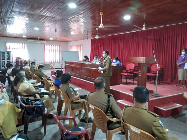  ග්‍රාම නිළධාරීන්ගේ කොට්ඨාශ රැස්වීම(2021-03-17)