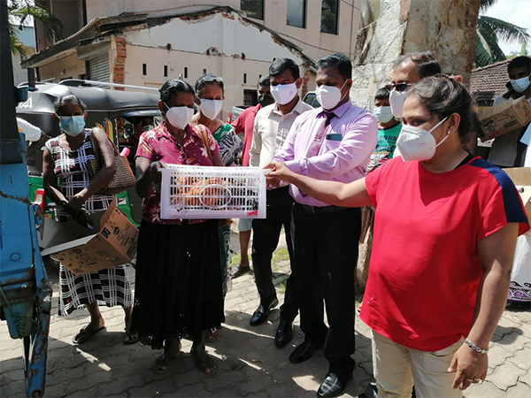 ගෘහ ආර්ථිකය පෝෂණය වැඩිදියුණු කර පවුල් ඒකක  සවිබල  ගැන්වීමේ  ජාතික ගෙවතු  වගා වැඩසටහන  2020/ 2021 / හෝමාගම 
