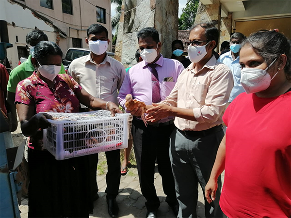 ගෘහ ආර්ථිකය පෝෂණය වැඩිදියුණු කර පවුල් ඒකක  සවිබල  ගැන්වීමේ  ජාතික ගෙවතු  වගා වැඩසටහන  2020/ 2021 / හෝමාගම 