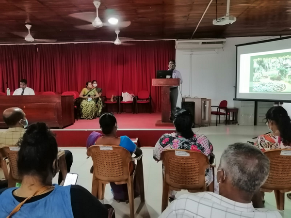 "Detu Purawasi Sara Ketha" Horticulture District Training Program at Homagama