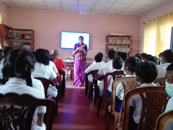 A drug prevention program for the students of Homagama Palagama Sri Parakum Junior College.