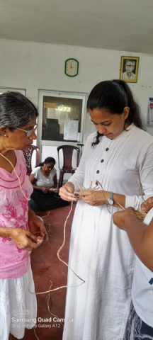 Handicraft training workshop for low-income women / Homagama (2022-09-04)