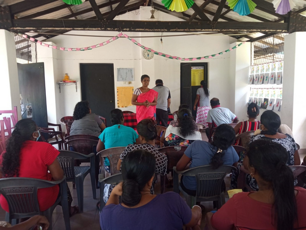An awareness of the members of Homagama Meegoda Deniya Sarvodaya Bank Society