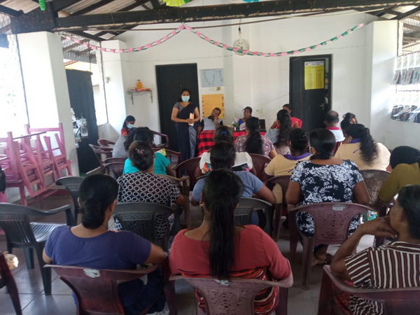 An awareness of the members of Homagama Meegoda Deniya Sarvodaya Bank Society