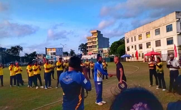 Homagama won the men's championship in the cricket competition and runner-up in the carrom competition in the provincial sports tournament.