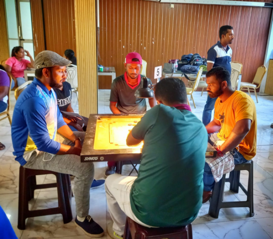 Homagama won the men's championship in the cricket competition and runner-up in the carrom competition in the provincial sports tournament.