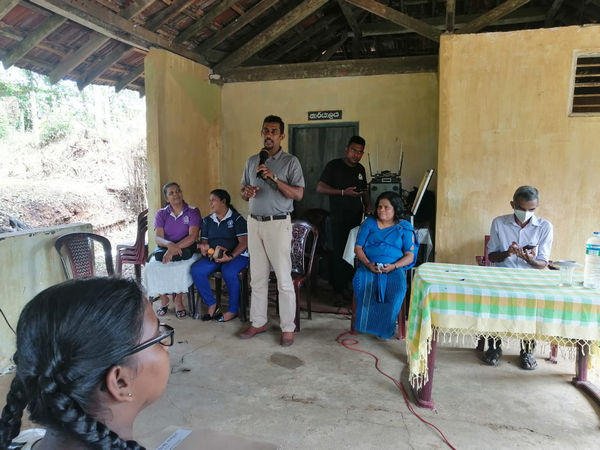 A "One Day Leadership Training Camp" at Homagama Navalamulla Village in celebration of World Children's Day (2022-10-01)