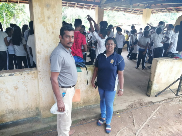 A "One Day Leadership Training Camp" at Homagama Navalamulla Village in celebration of World Children's Day (2022-10-01)