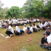 A "One Day Leadership Training Camp" at Homagama Navalamulla Village in celebration of World Children's Day (2022-10-01)