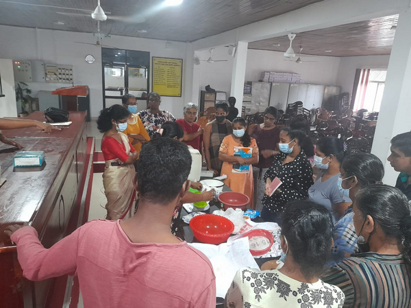 A food processing technology training program using local potatoes at Homagama.......