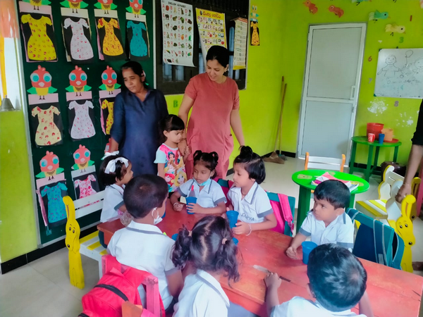 Implementation of nutrition programs targeting pre-school children / Homagama - Pitipana North Division (2022-10-17)