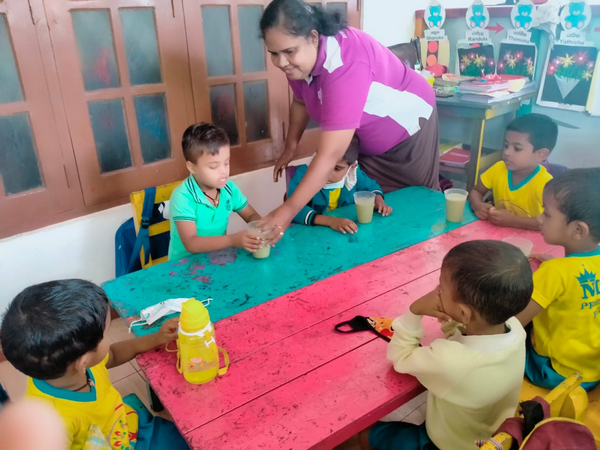 Implementation of nutrition programs targeting pre-school children / Homagama - Pitipana North Division (2022-10-17)