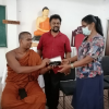 A distribution of eyeglasses for the elderly in celebration of World Elderly Day / Homagama (Kiriwatthuduwa North Division) (2022-10-19)