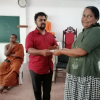 A distribution of eyeglasses for the elderly in celebration of World Elderly Day / Homagama (Kiriwatthuduwa North Division) (2022-10-19)