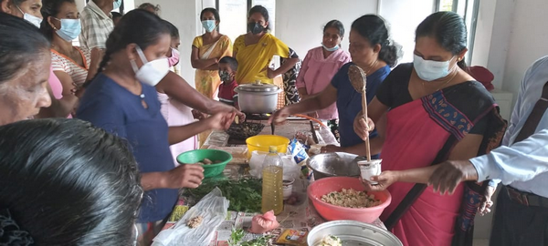 A "Food Security and Local Food Promotion" program at Homagama Rilawala (2022-10-20)