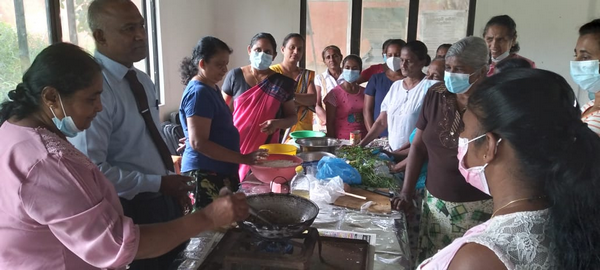 A "Food Security and Local Food Promotion" program at Homagama Rilawala (2022-10-20)