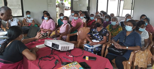 A "Food Security and Local Food Promotion" program at Homagama Rilawala (2022-10-20)