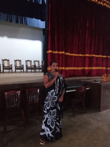 A literary lecture for Advanced Level school students / Homagama (2022)
