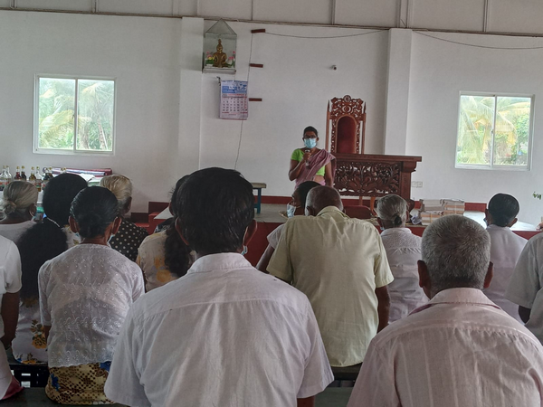 An Elderly Clinic on World Elderly Day / Homagama Dolahena