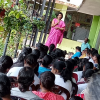A program to raise awareness about the safety of children and the importance of continuing to send children to school despite the ongoing economic crisis in Homagama (2022-11-10)