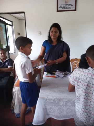 Homagama Diyagama East "Savimat" Children's Social Children's Home Inspection