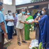 A donation of rice for Homagama artists (2022)
