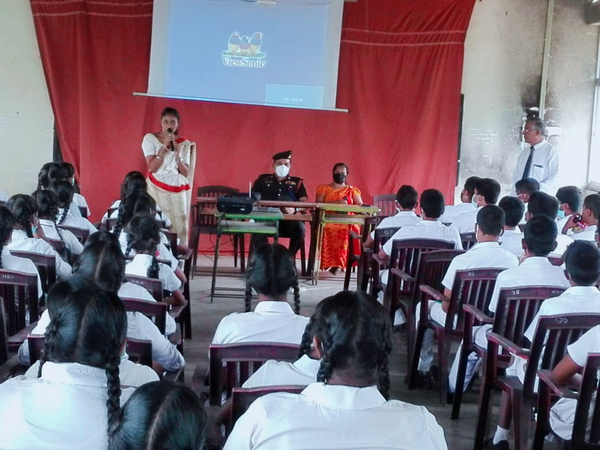 An awareness program for the students of Homagama Habarakada Junior College about skill-based drug prevention and the changes that occur in adolescence.