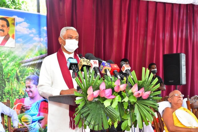 " හරිත දැයක් " ජාතික ගෙවතු වගා  සංග්‍රාමය - 2022 (2022-03-29)