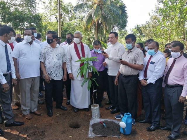 " හරිත දැයක් " ජාතික ගෙවතු වගා  සංග්‍රාමය - 2022 (2022-03-29)