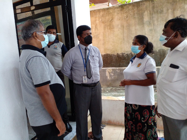 A medical clinic for the community of Homagama Sangharama and Siddamulla South Grama Niladhari Divisions