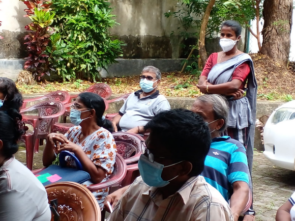 A medical clinic for the community of Homagama Sangharama and Siddamulla South Grama Niladhari Divisions