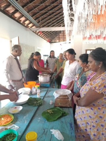 Local food editing program in Homagama (2023-01-12)