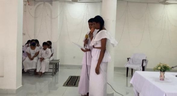 A song enjoyment program for Dhamma school students at Homagama (2023-02-12)