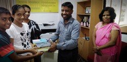"A book is a light for the eyes" program at Homagama (2023-07-13)