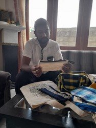 A business follow-up field inspection at Homagama