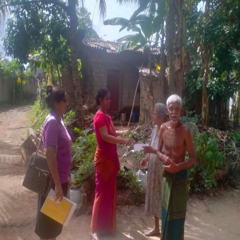 A community awareness program regarding household productivity and reconciliation in Homagama (2023-08-10)