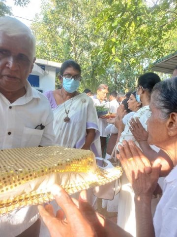 Setpatha Bodhi Pujamaya Pinkam to Senior Citizens at Homagama (2023-08-23)