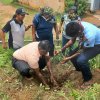 A tree planting program on both sides of the Homagama-Katuwana bypass road (2023-09-23)