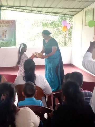 A children's day celebration program from Dolahena "Waranga" women (2023-10-08) 