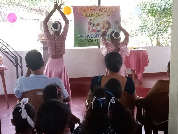 A children's day celebration program from Dolahena "Waranga" women (2023-10-08) 