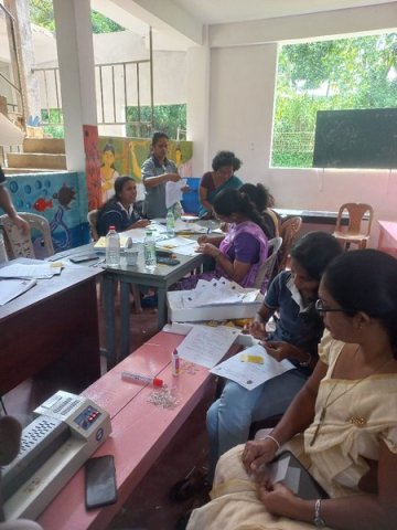 Mobile service for giving old people's identity cards at Godagama (2023-10-13)