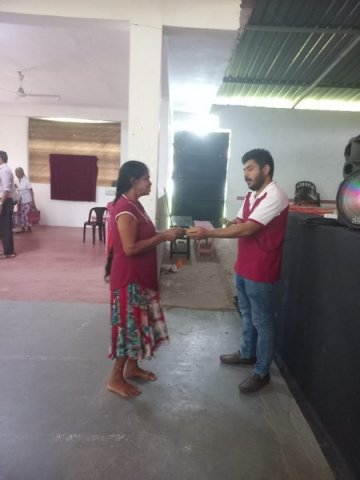 Mobile service for giving old people's identity cards at Godagama (2023-10-13)