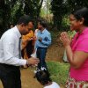 Handover of "Samurdhi House" at Homagama Batawala (2023-10-20)