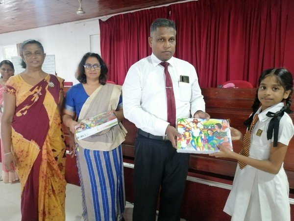 Homagama "Samurdhi Praja Moola Sisu Power Social Care" exercise books for school children (2023)