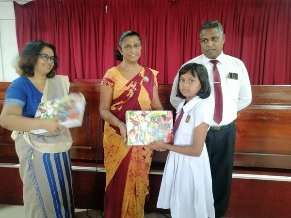 Homagama "Samurdhi Praja Moola Sisu Power Social Care" exercise books for school children (2023)