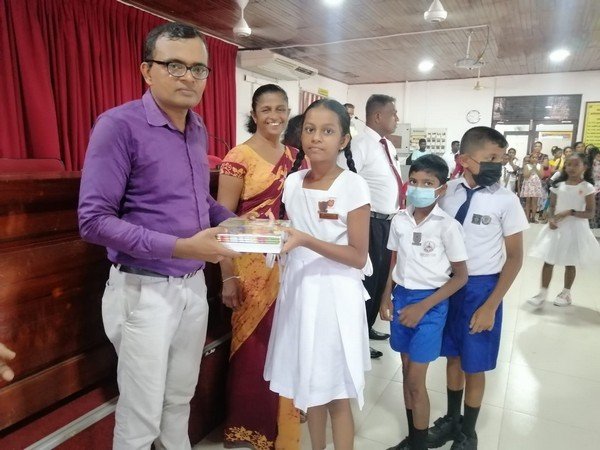 Homagama "Samurdhi Praja Moola Sisu Power Social Care" exercise books for school children (2023)